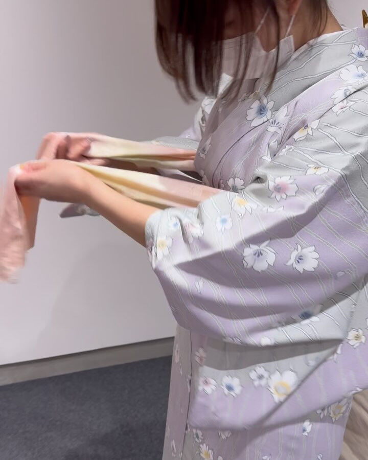 Seeds では👘着付け教室も行っております